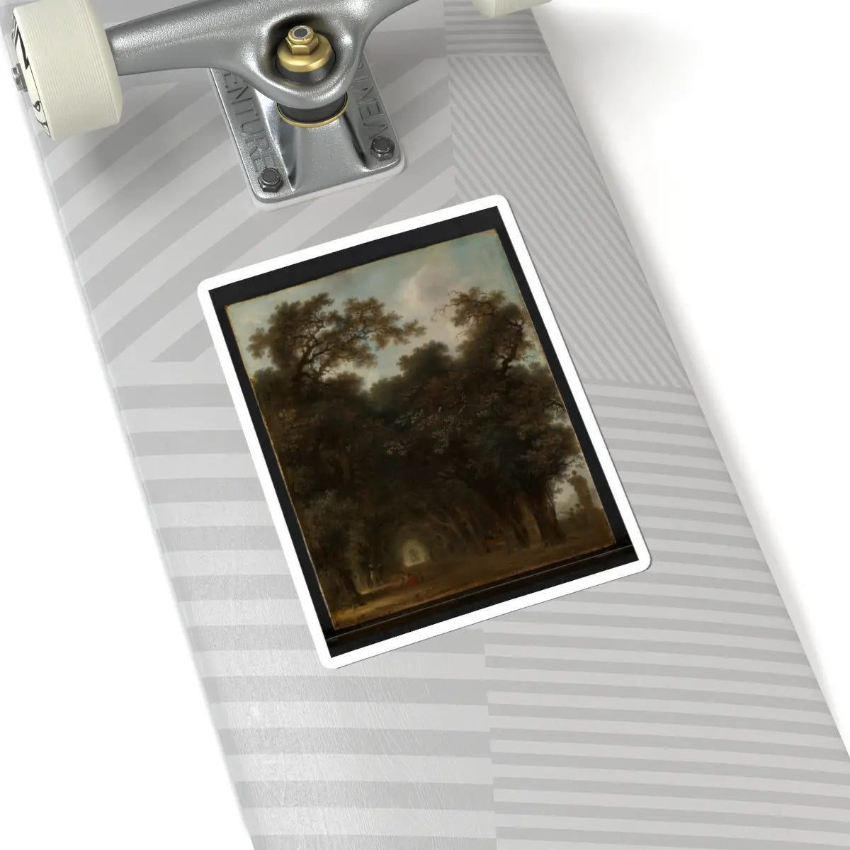 SKU:TSS-STICK-JNHNR-6X6-1N1PO Sizes:6" × 6" Types:White