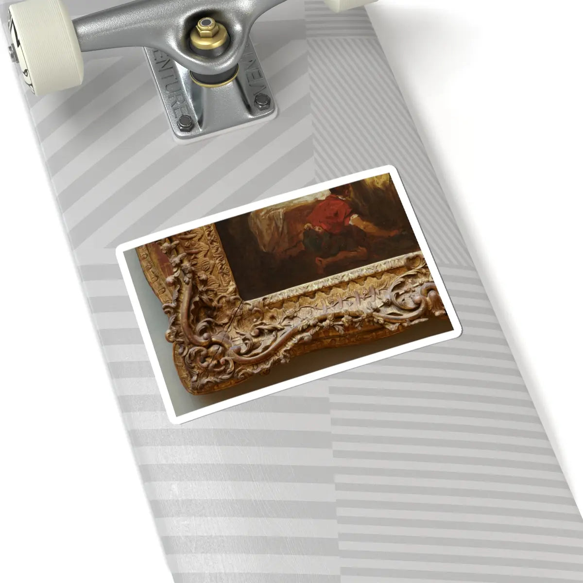 SKU:TSS-STICK-JNHNR-6X6-11 Sizes:6" × 6" Types:White