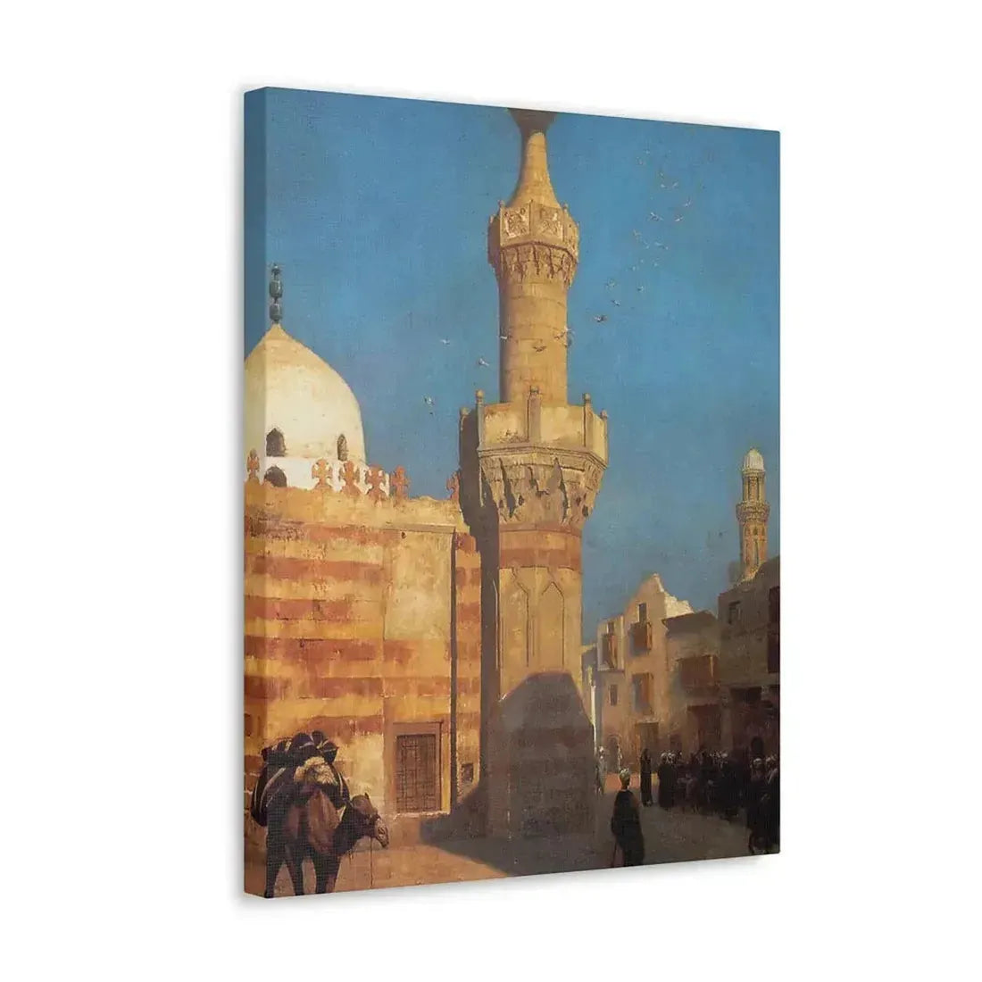 Jean-Leon Gerome (1824-1904) View of Cairo - Canvas Wall Art - The Sticker Space