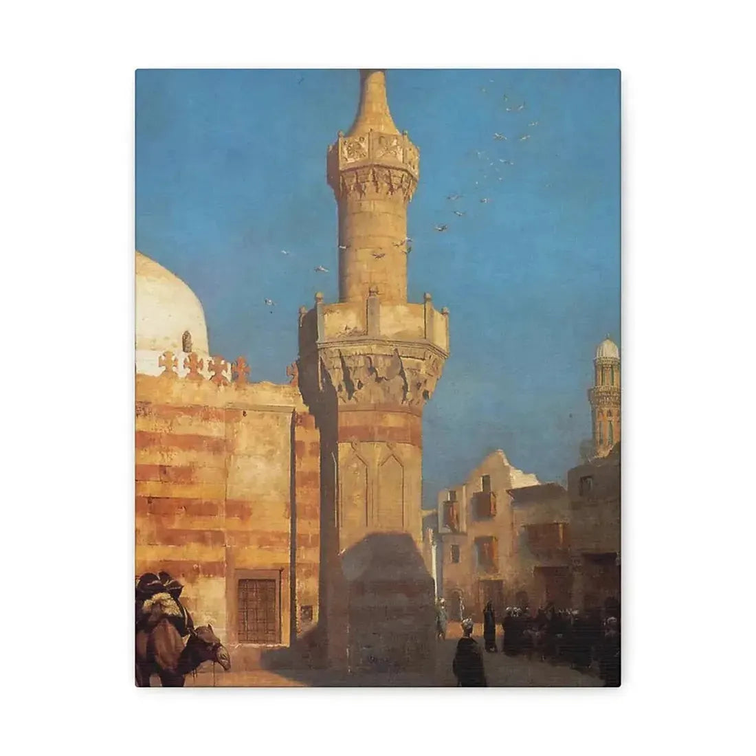 Jean-Leon Gerome (1824-1904) View of Cairo - Canvas Wall Art - The Sticker Space
