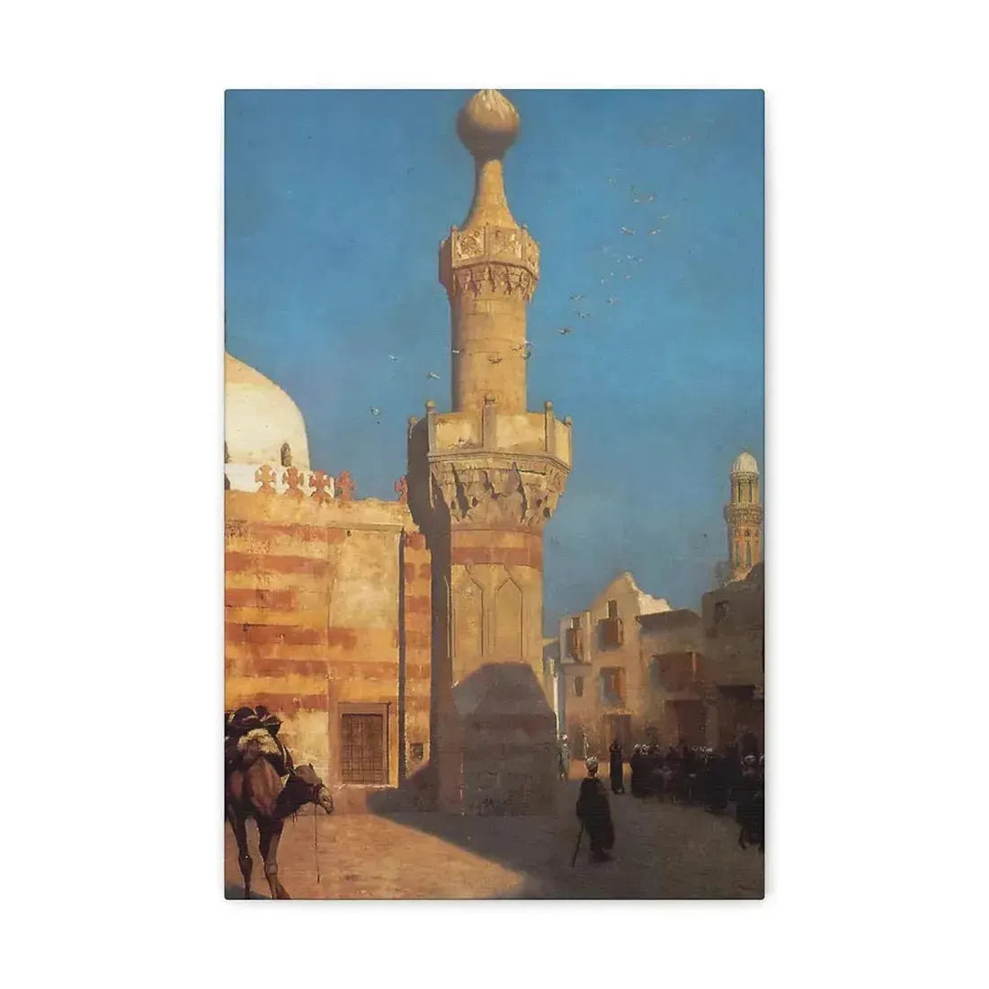 Jean-Leon Gerome (1824-1904) View of Cairo - Canvas Wall Art - The Sticker Space
