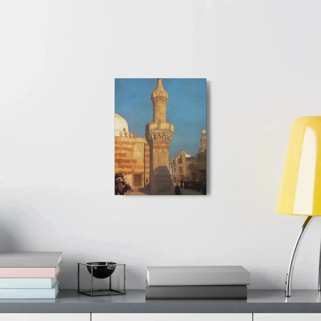 Jean-Leon Gerome (1824-1904) View of Cairo - Canvas Wall Art - The Sticker Space