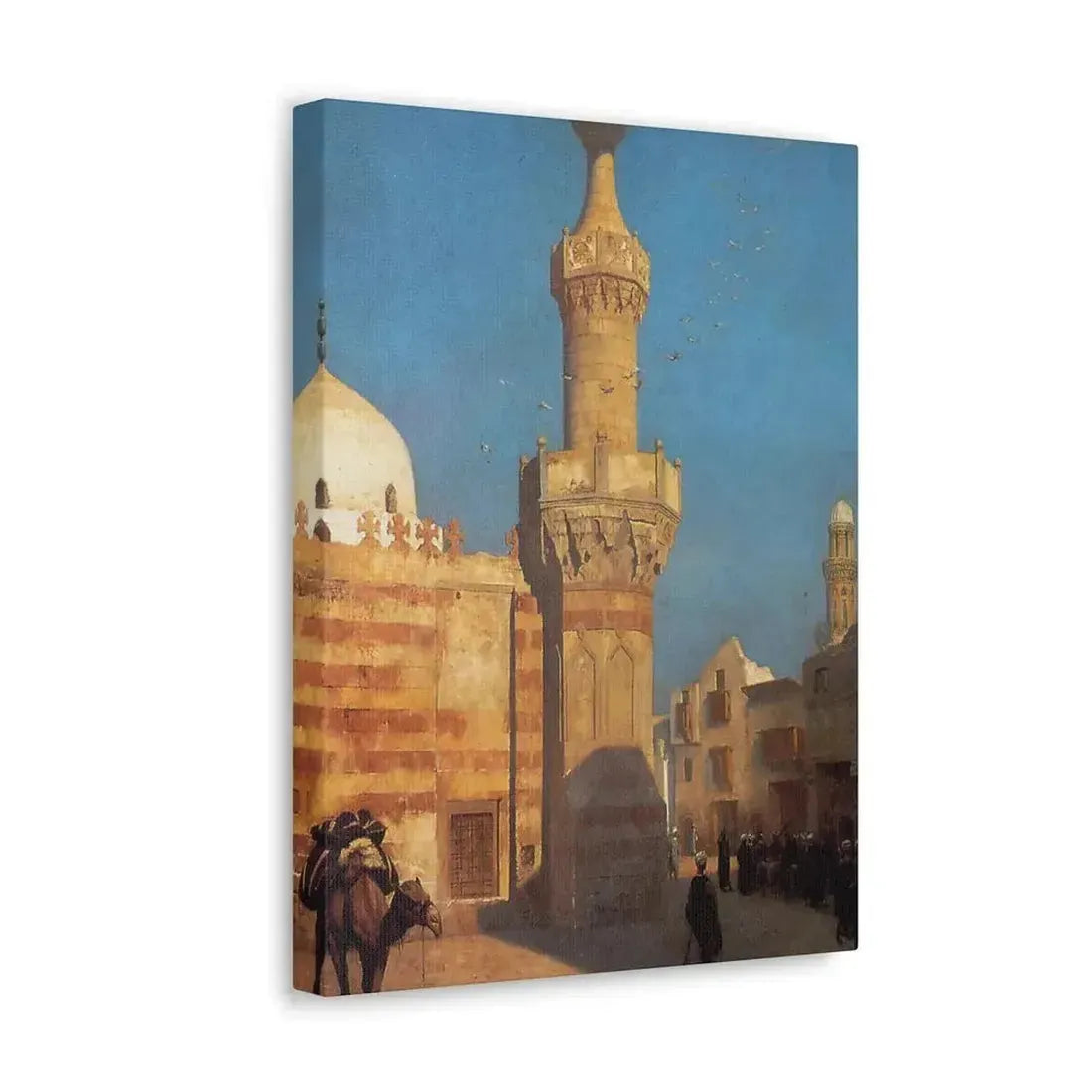 Jean-Leon Gerome (1824-1904) View of Cairo - Canvas Wall Art - The Sticker Space