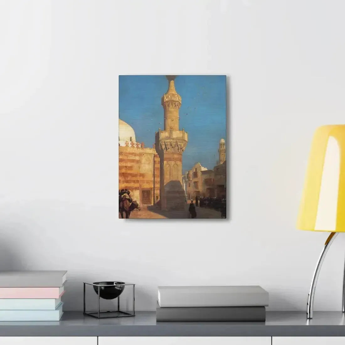 Jean-Leon Gerome (1824-1904) View of Cairo - Canvas Wall Art - The Sticker Space