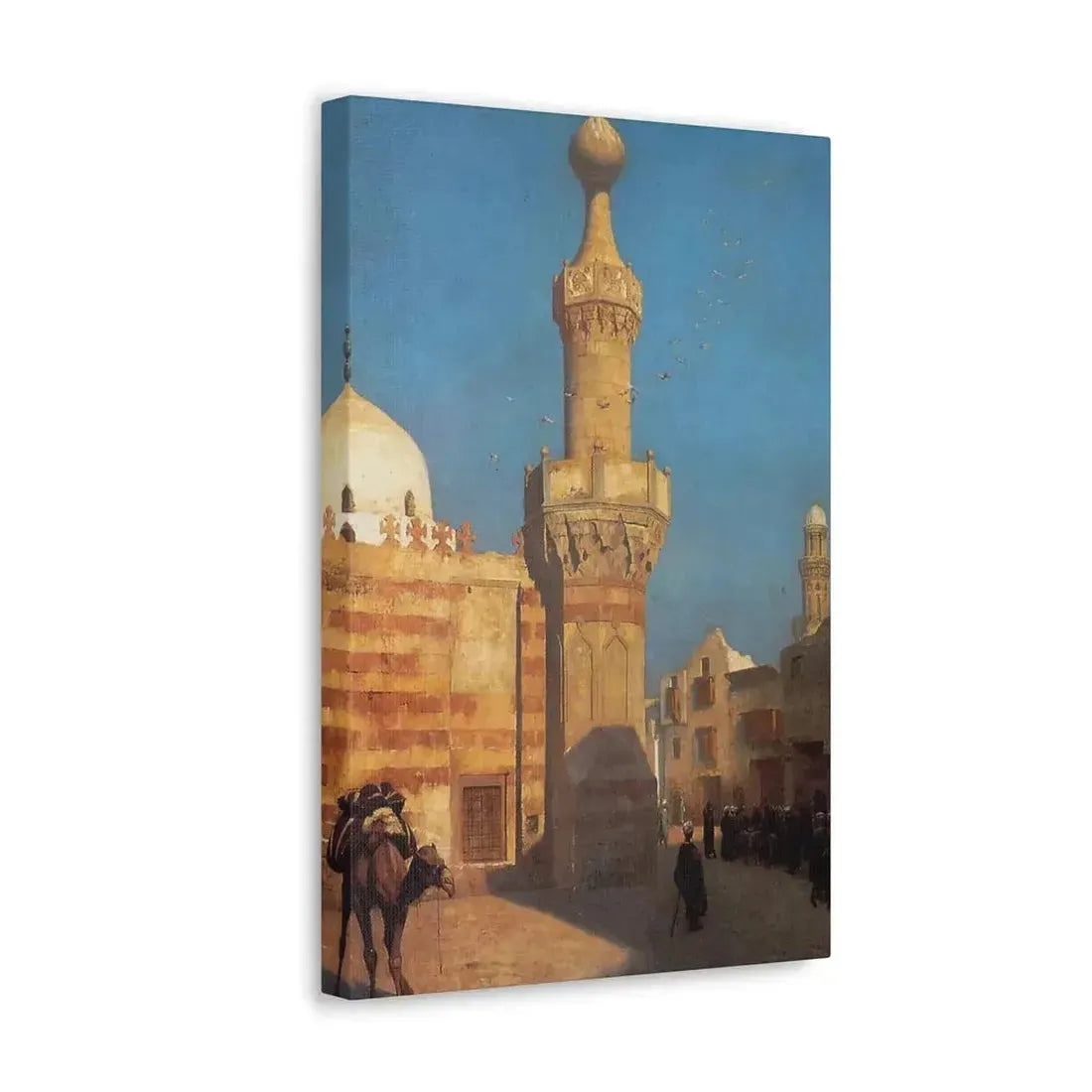 Jean-Leon Gerome (1824-1904) View of Cairo - Canvas Wall Art - The Sticker Space