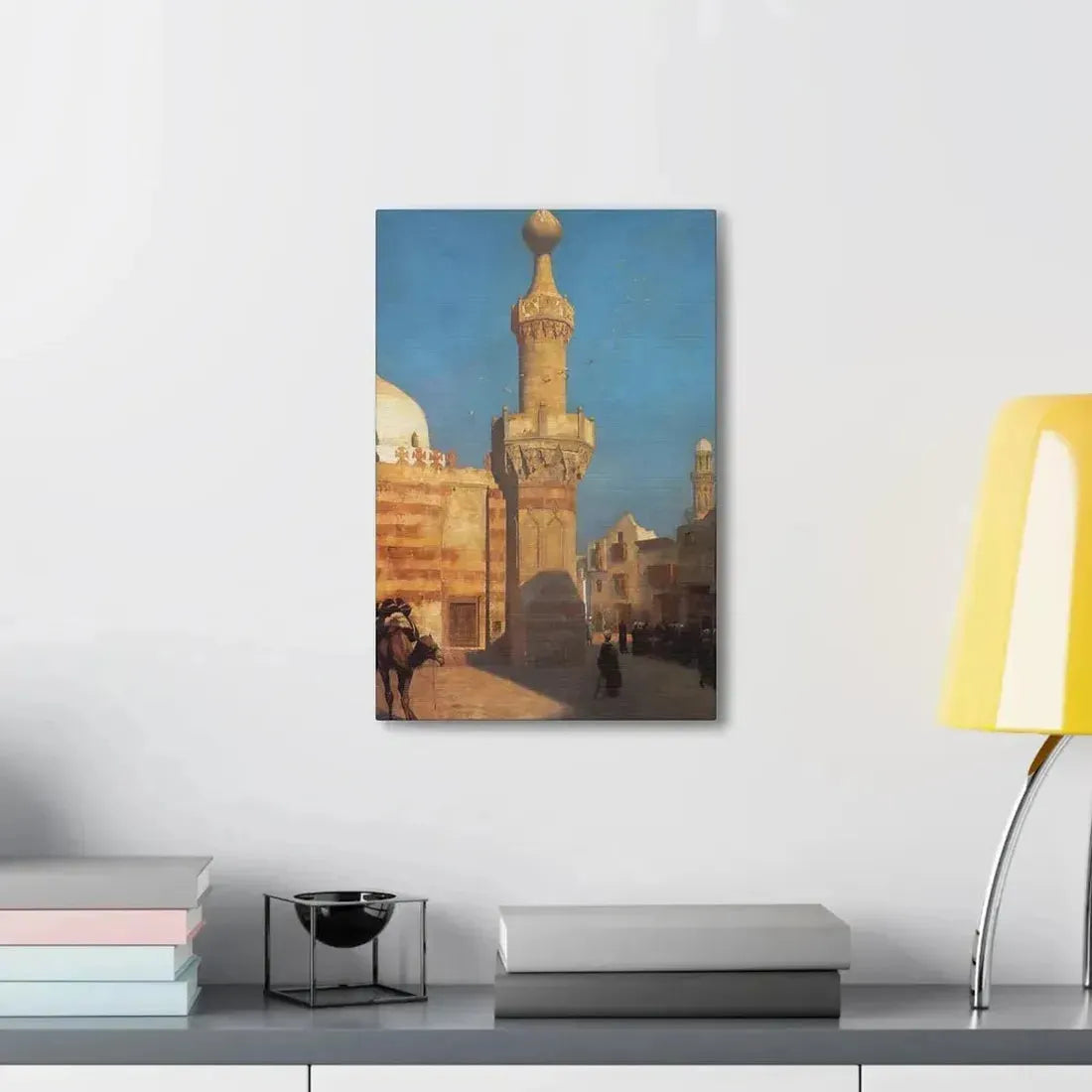 Jean-Leon Gerome (1824-1904) View of Cairo - Canvas Wall Art - The Sticker Space