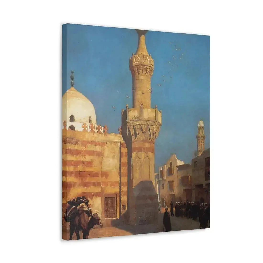 Jean-Leon Gerome (1824-1904) View of Cairo - Canvas Wall Art - The Sticker Space