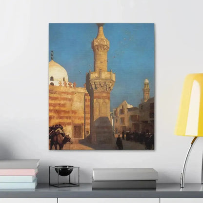 Jean-Leon Gerome (1824-1904) View of Cairo - Canvas Wall Art - The Sticker Space