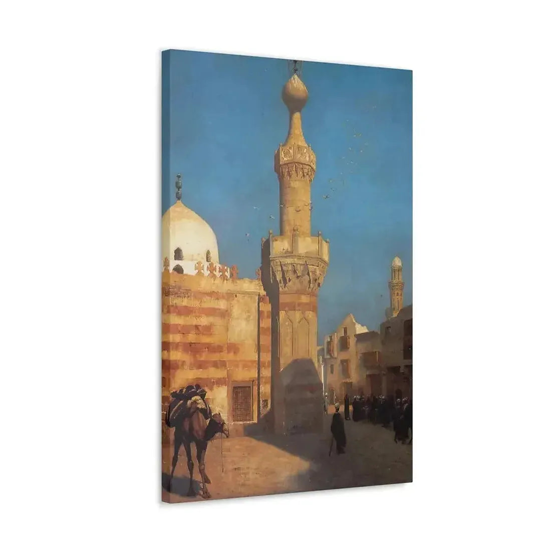 Jean-Leon Gerome (1824-1904) View of Cairo - Canvas Wall Art - The Sticker Space