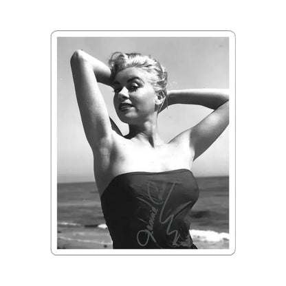 Jeanne Carmen #106 (Vintage Female Icon) STICKER Vinyl Kiss-Cut Decal 4 Inch White - The Sticker Space