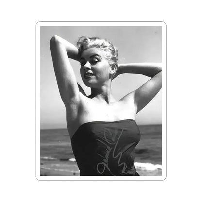 Jeanne Carmen #106 (Vintage Female Icon) STICKER Vinyl Kiss-Cut Decal 6 Inch White - The Sticker Space