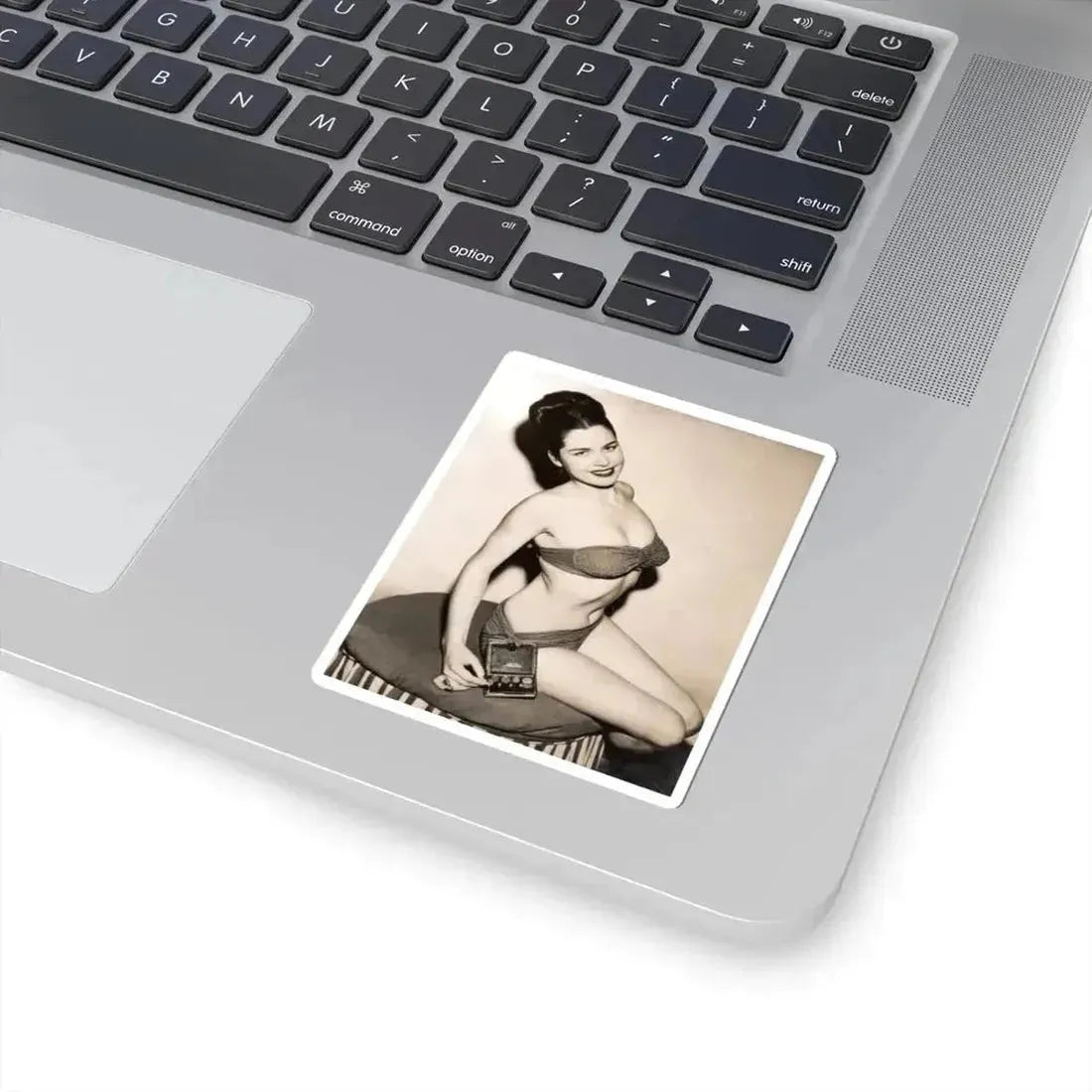 Jeanne Carmen #110 (Vintage Female Icon) STICKER Vinyl Kiss-Cut Decal - The Sticker Space