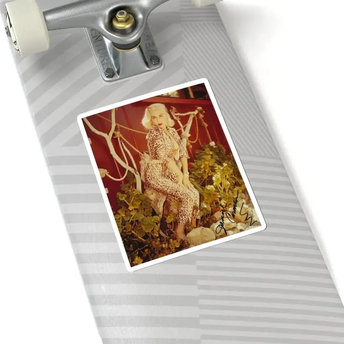 Jeanne Carmen #141 (Vintage Female Icon) STICKER Vinyl Kiss-Cut Decal - The Sticker Space