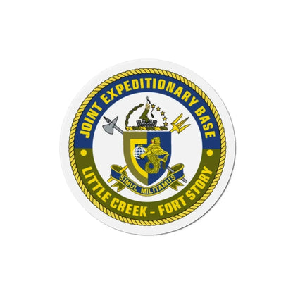 JEB Little Creek Fort Story (U.S. Navy) Refrigerator Magnet 3 Inch - The Sticker Space