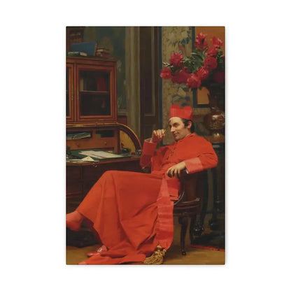Jehan Georges Vibert (1840-1902) Eureka - Canvas Wall Art 12" x 18" 1.25" - The Sticker Space