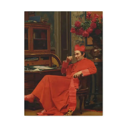 Jehan Georges Vibert (1840-1902) Eureka - Canvas Wall Art 18″ x 24″ 1.25" - The Sticker Space