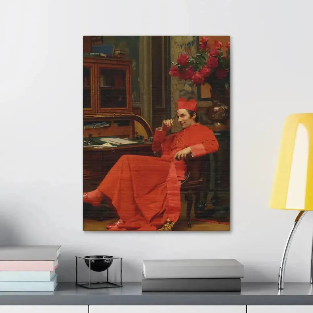 Jehan Georges Vibert (1840-1902) Eureka - Canvas Wall Art - The Sticker Space