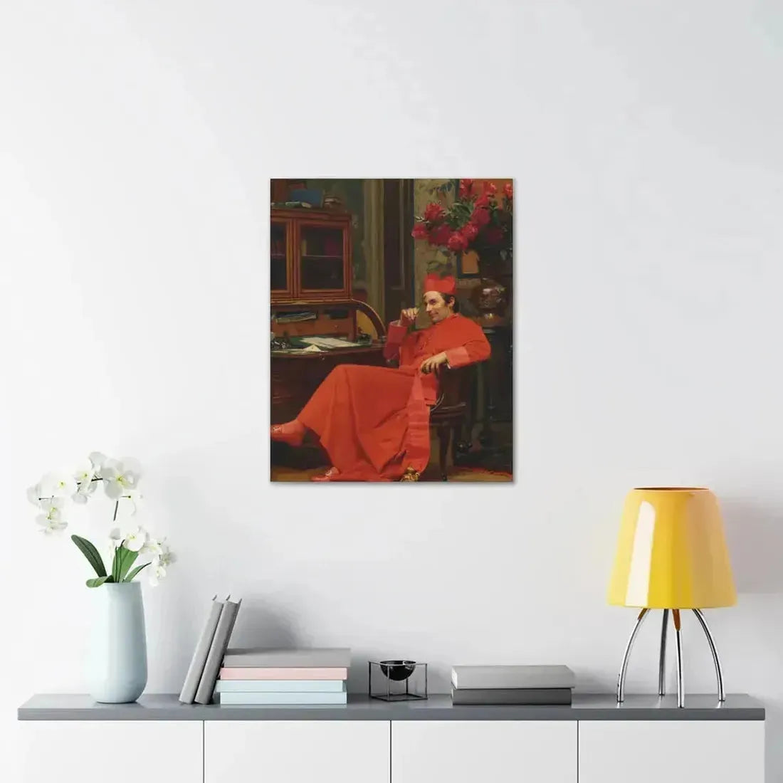 Jehan Georges Vibert (1840-1902) Eureka - Canvas Wall Art - The Sticker Space