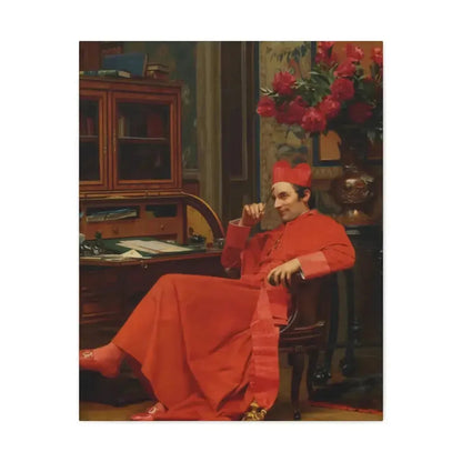 Jehan Georges Vibert (1840-1902) Eureka - Canvas Wall Art - The Sticker Space