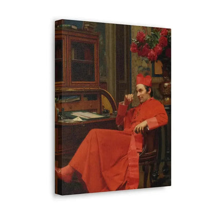 Jehan Georges Vibert (1840-1902) Eureka - Canvas Wall Art - The Sticker Space