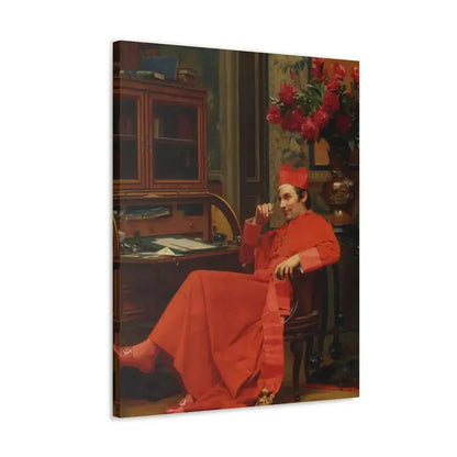 Jehan Georges Vibert (1840-1902) Eureka - Canvas Wall Art - The Sticker Space
