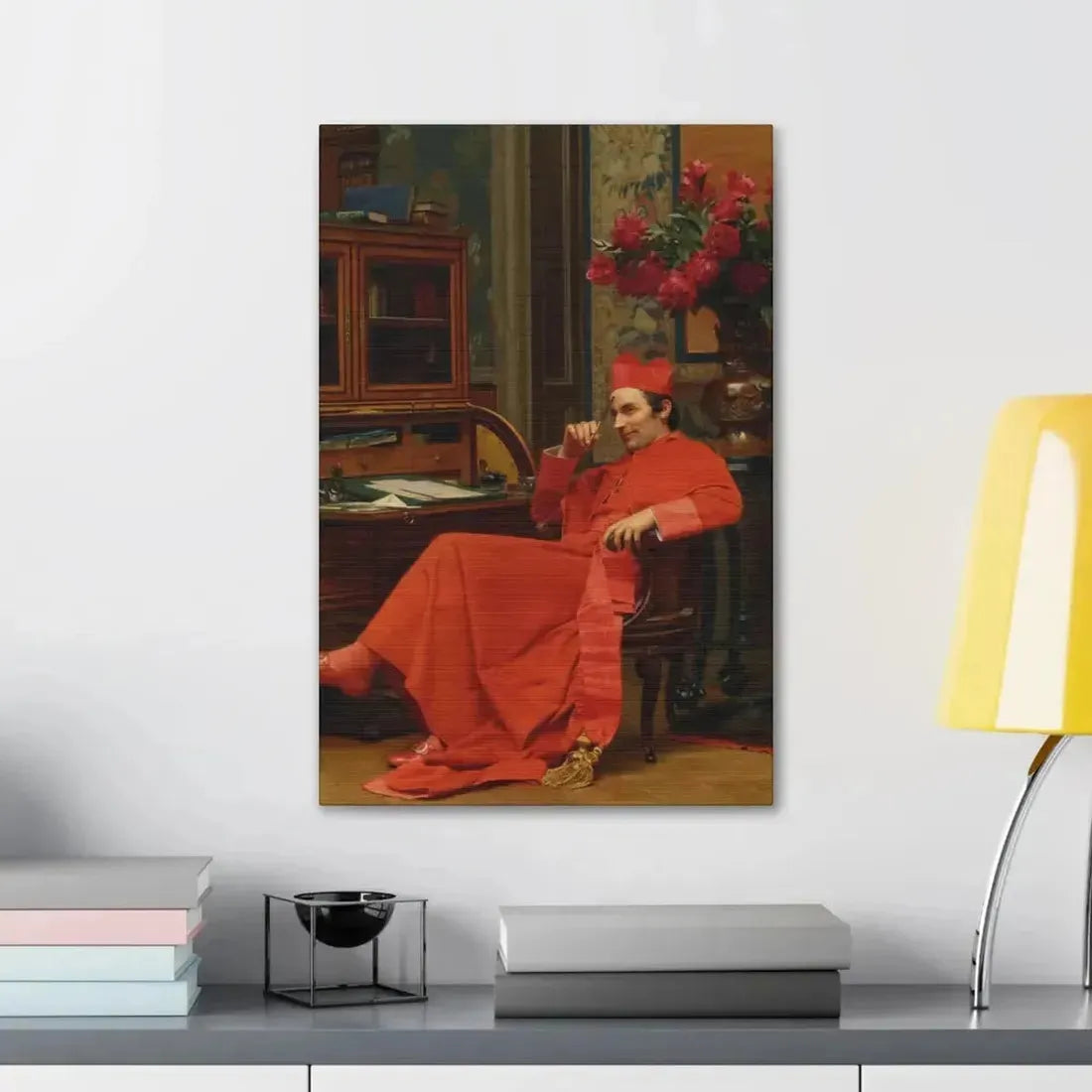 Jehan Georges Vibert (1840-1902) Eureka - Canvas Wall Art - The Sticker Space