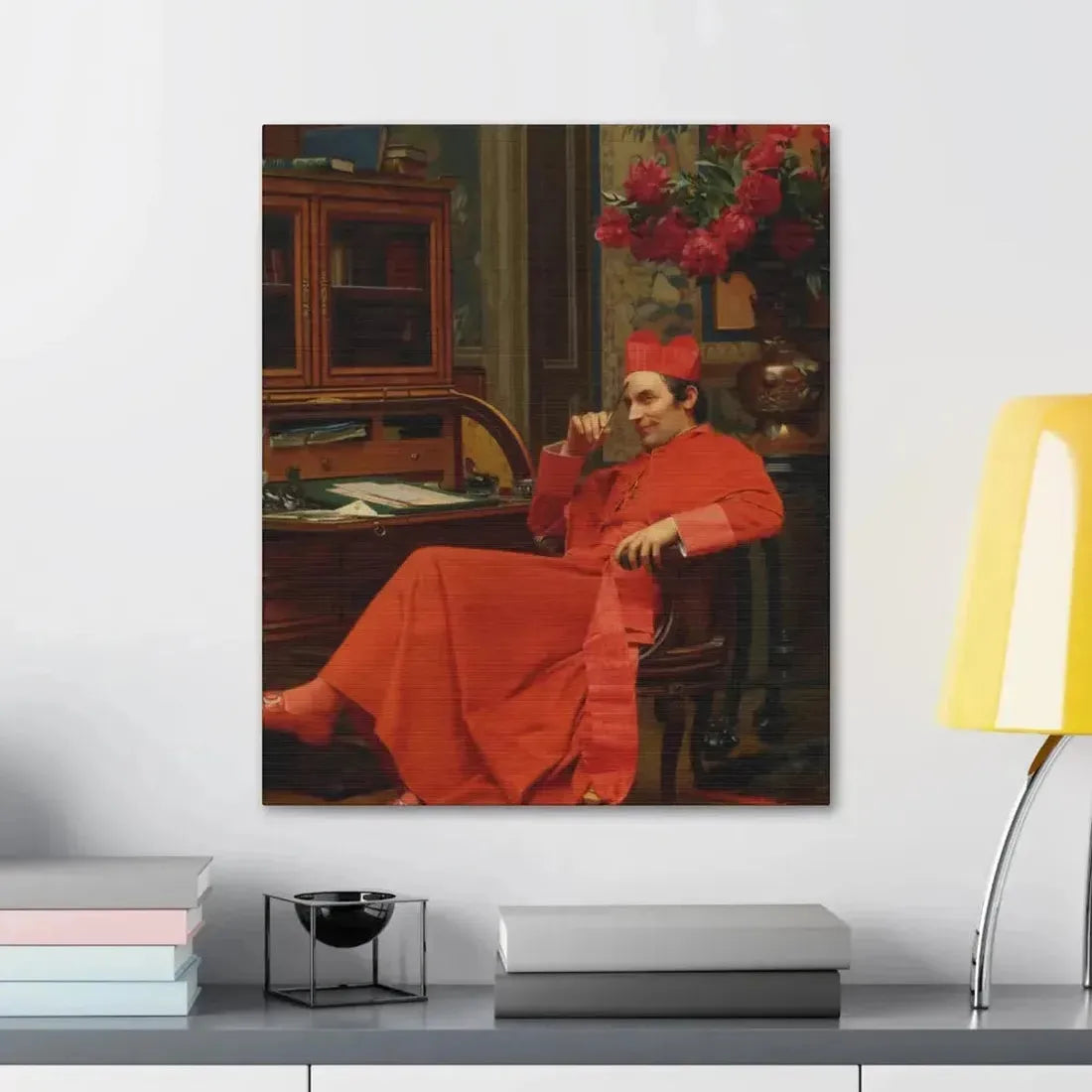 Jehan Georges Vibert (1840-1902) Eureka - Canvas Wall Art - The Sticker Space