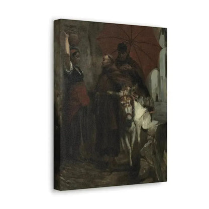 Jehan Georges Vibert (1840-1902) The Distraction - 1888 - Canvas Wall Art - The Sticker Space