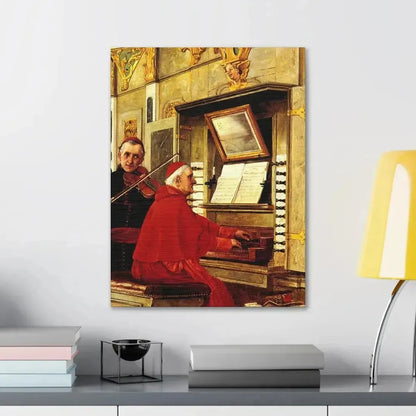 Jehan Georges Vibert (1840-1902) The Duet - 1897 - Canvas Wall Art - The Sticker Space