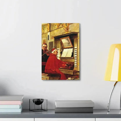 Jehan Georges Vibert (1840-1902) The Duet - 1897 - Canvas Wall Art - The Sticker Space