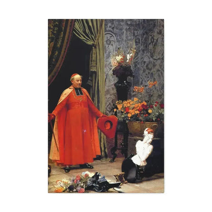 Jehan Georges Vibert (1840-1902) The Emancipation - Canvas Wall Art - The Sticker Space
