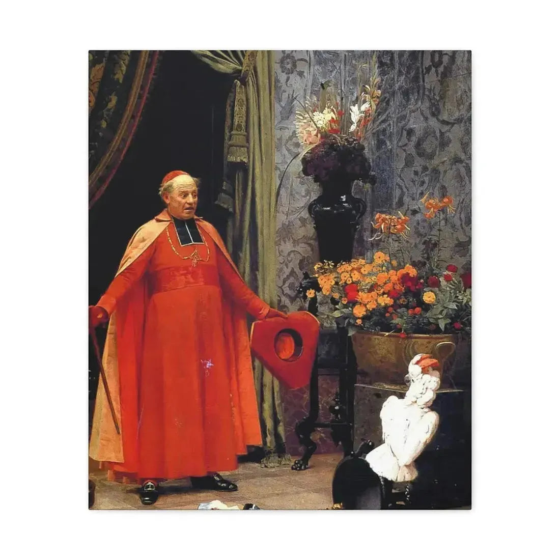 Jehan Georges Vibert (1840-1902) The Emancipation - Canvas Wall Art - The Sticker Space