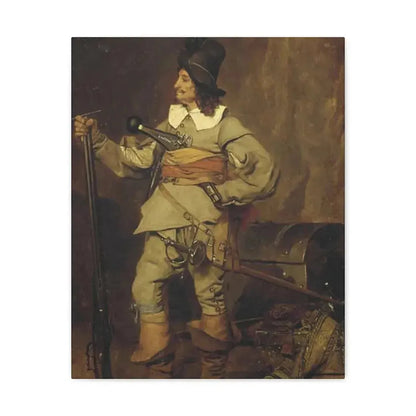 Jehan Georges Vibert (1840-1902) The Missionary - 1868 - Canvas Wall Art 16″ x 20″ 1.25" - The Sticker Space