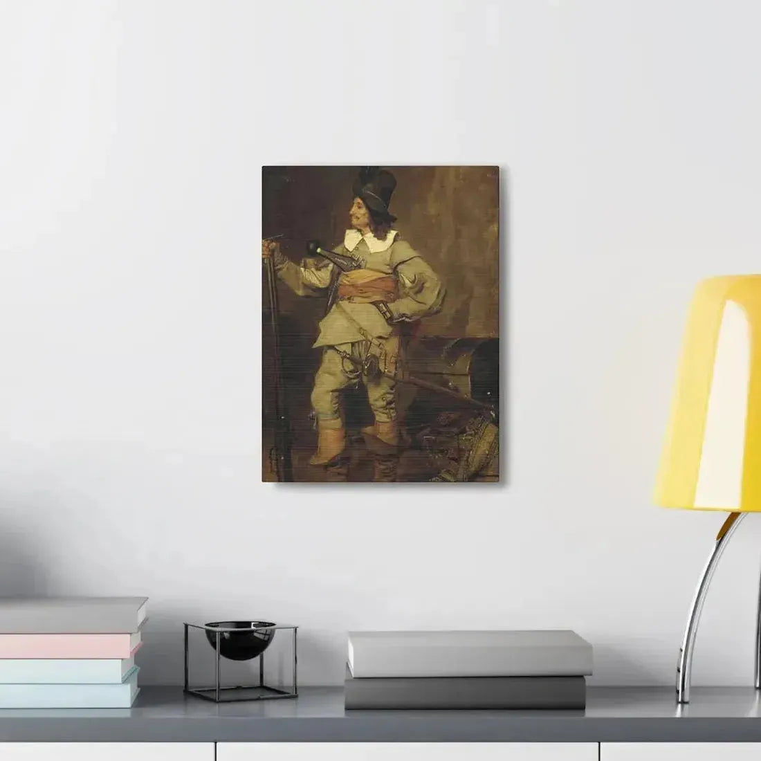 Jehan Georges Vibert (1840-1902) The Missionary - 1868 - Canvas Wall Art - The Sticker Space