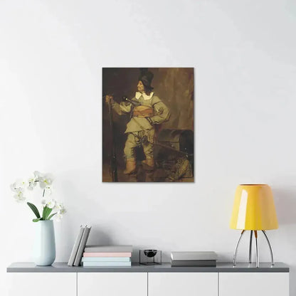 Jehan Georges Vibert (1840-1902) The Missionary - 1868 - Canvas Wall Art - The Sticker Space