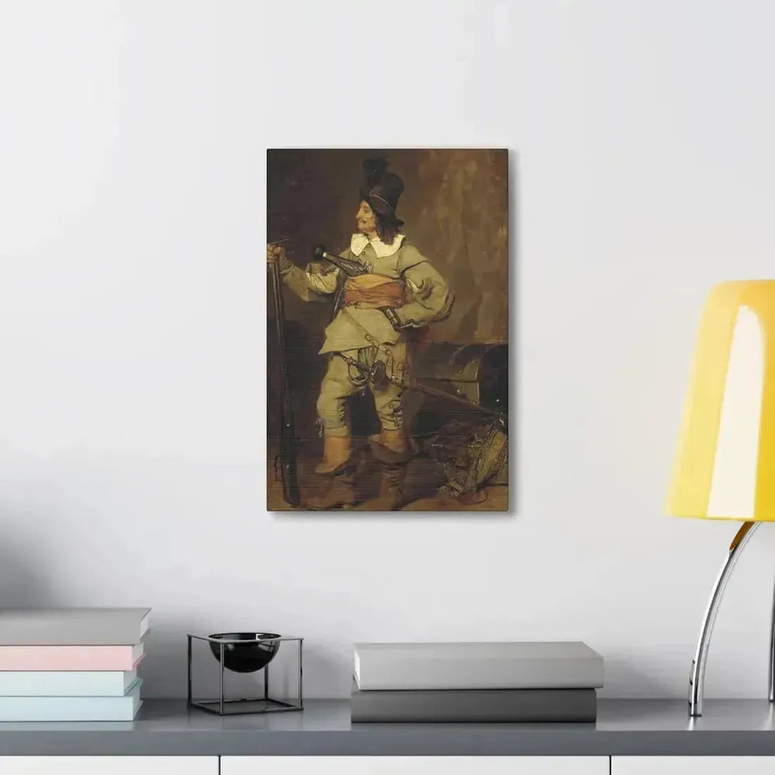 Jehan Georges Vibert (1840-1902) The Missionary - 1868 - Canvas Wall Art - The Sticker Space