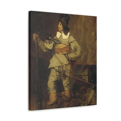 Jehan Georges Vibert (1840-1902) The Missionary - 1868 - Canvas Wall Art - The Sticker Space