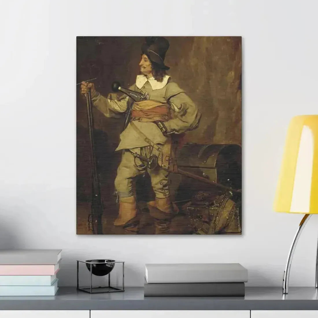 Jehan Georges Vibert (1840-1902) The Missionary - 1868 - Canvas Wall Art - The Sticker Space