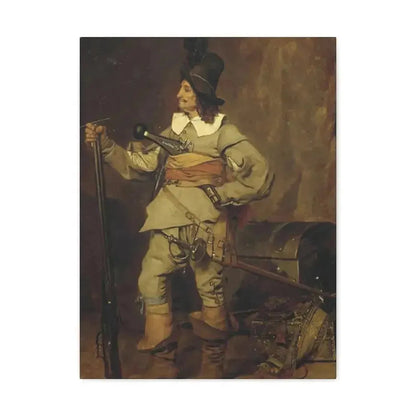 Jehan Georges Vibert (1840-1902) The Missionary - 1868 - Canvas Wall Art - The Sticker Space