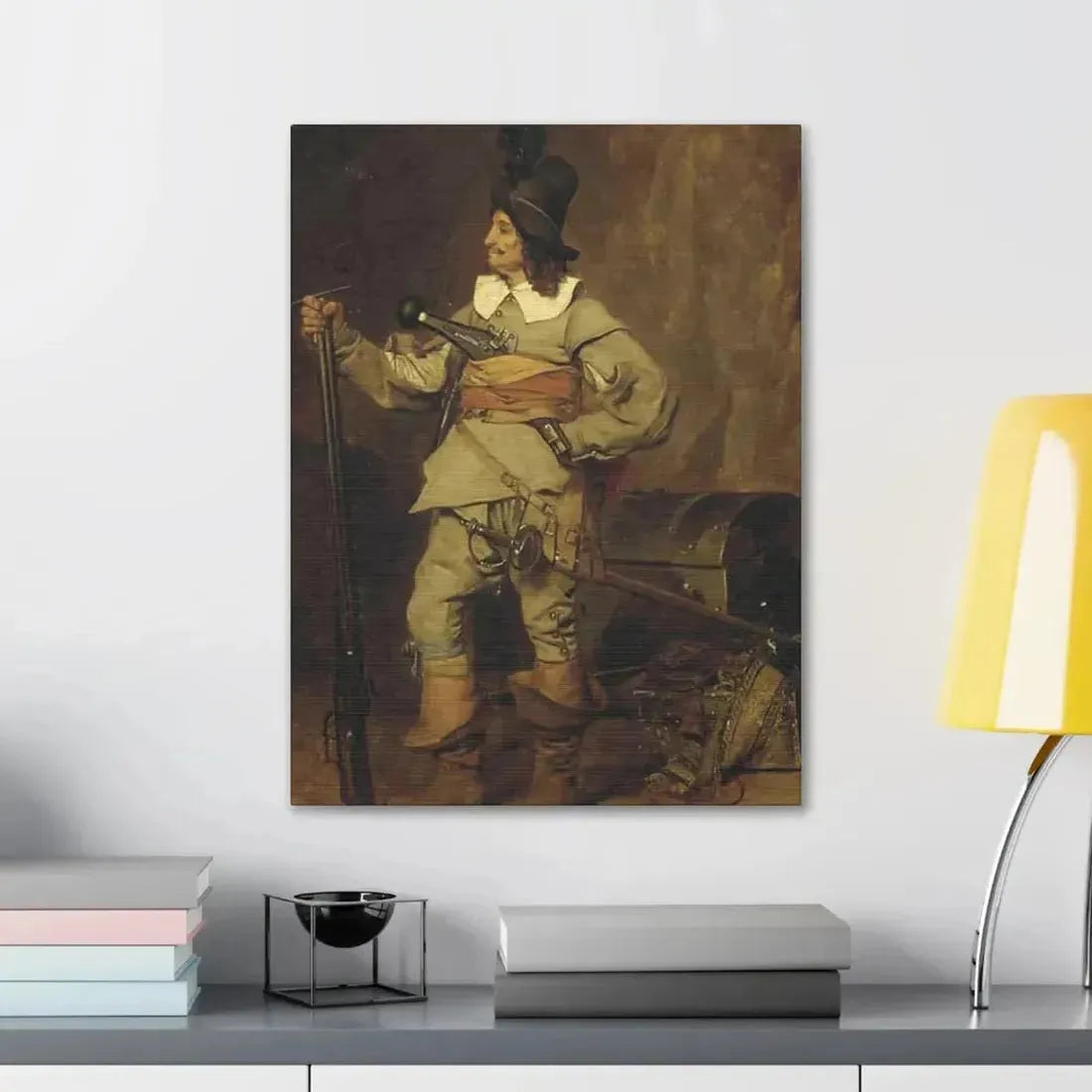 Jehan Georges Vibert (1840-1902) The Missionary - 1868 - Canvas Wall Art - The Sticker Space