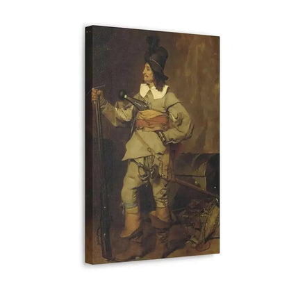 Jehan Georges Vibert (1840-1902) The Missionary - 1868 - Canvas Wall Art - The Sticker Space