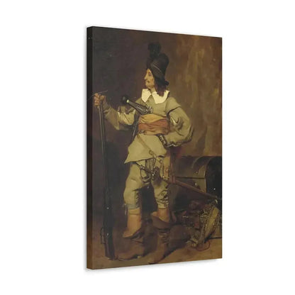 Jehan Georges Vibert (1840-1902) The Missionary - 1868 - Canvas Wall Art - The Sticker Space