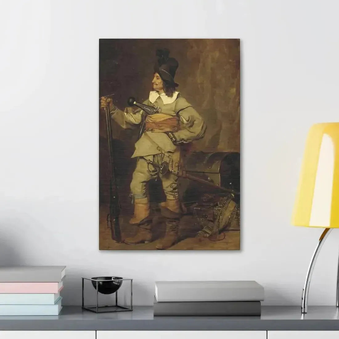 Jehan Georges Vibert (1840-1902) The Missionary - 1868 - Canvas Wall Art - The Sticker Space