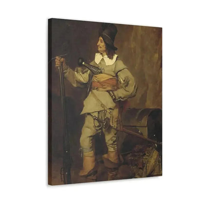 Jehan Georges Vibert (1840-1902) The Missionary - 1868 - Canvas Wall Art - The Sticker Space