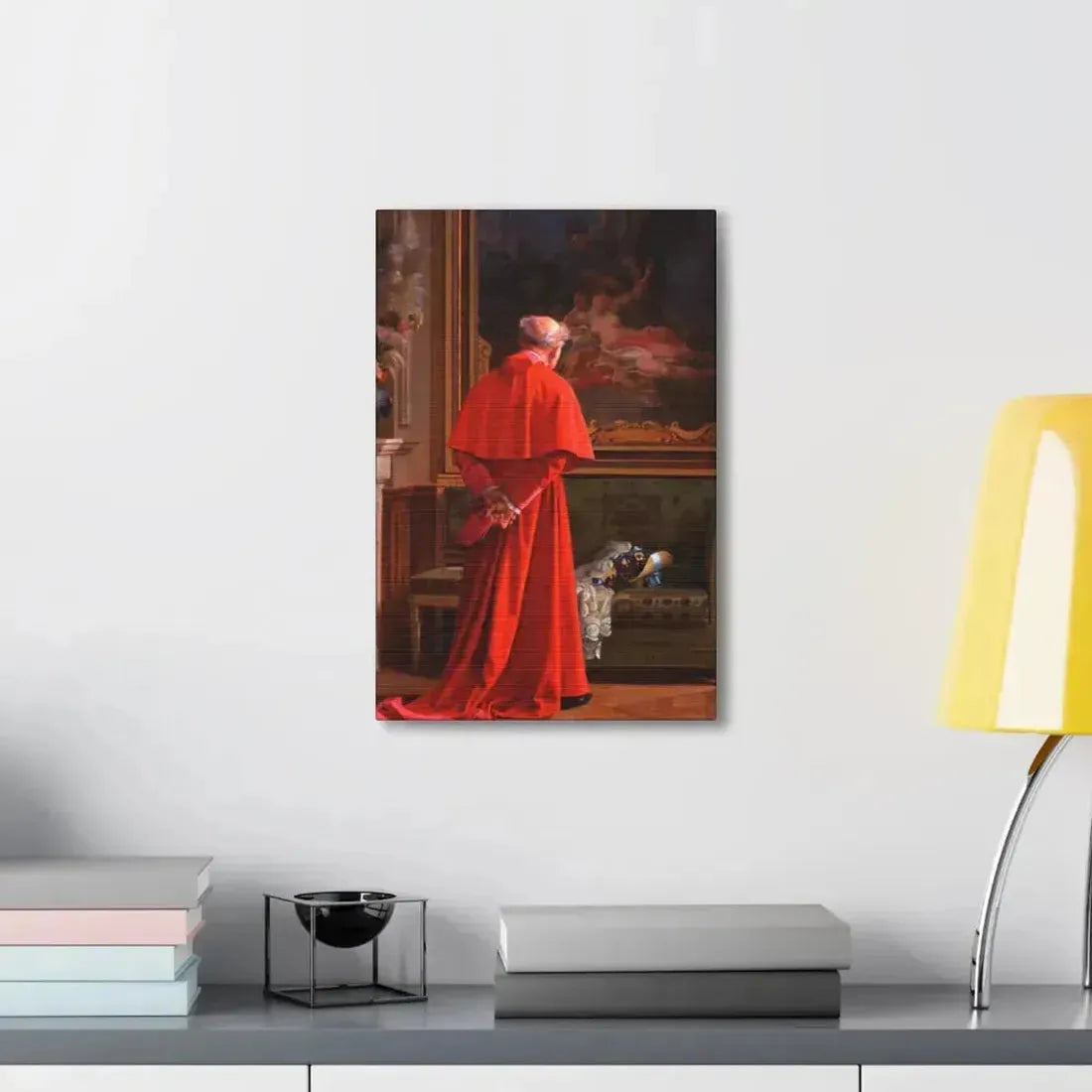 Jehan Georges Vibert (1840-1902) The View - Canvas Wall Art - The Sticker Space