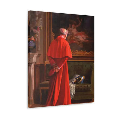 Jehan Georges Vibert (1840-1902) The View - Canvas Wall Art - The Sticker Space