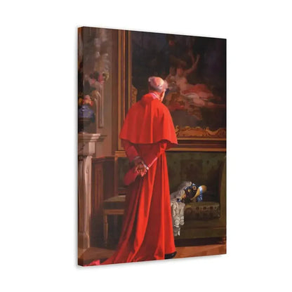 Jehan Georges Vibert (1840-1902) The View - Canvas Wall Art - The Sticker Space