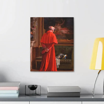 Jehan Georges Vibert (1840-1902) The View - Canvas Wall Art - The Sticker Space