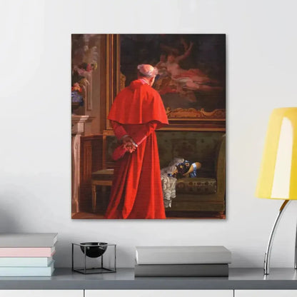 Jehan Georges Vibert (1840-1902) The View - Canvas Wall Art - The Sticker Space