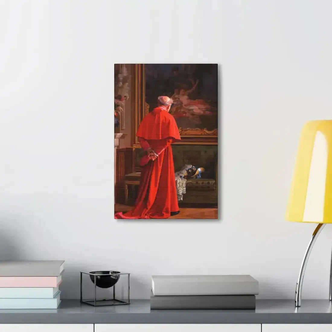 Jehan Georges Vibert (1840-1902) The View - Canvas Wall Art - The Sticker Space